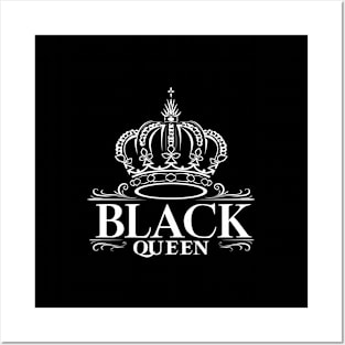 Black Queen, Black Woman Posters and Art